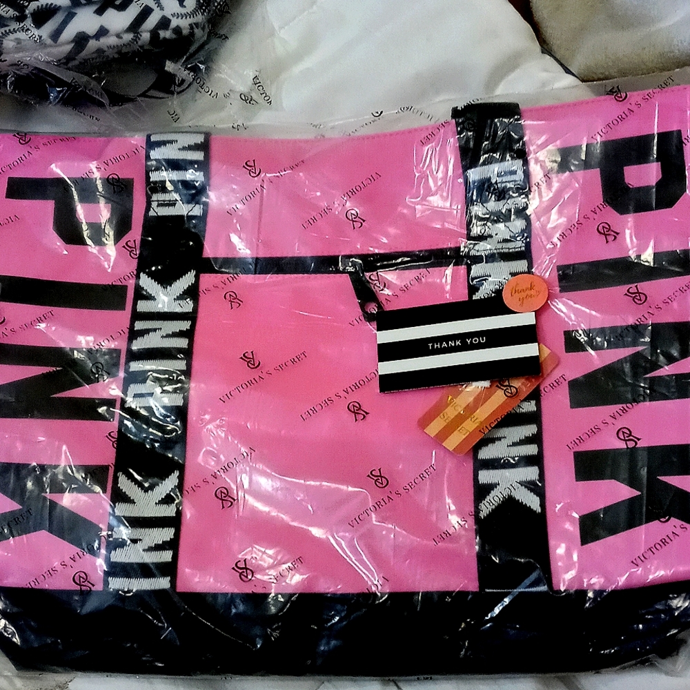 Brand new pink PINK duffle bag